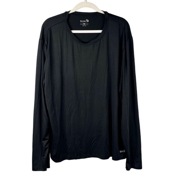 Baleaf Long Sleeve Black Athletic Top 3X - Picture 1 of 10